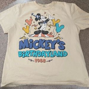 Mickey's Birthdayland T-Shirt for Adults – Walt Disney World 50th Anniversary